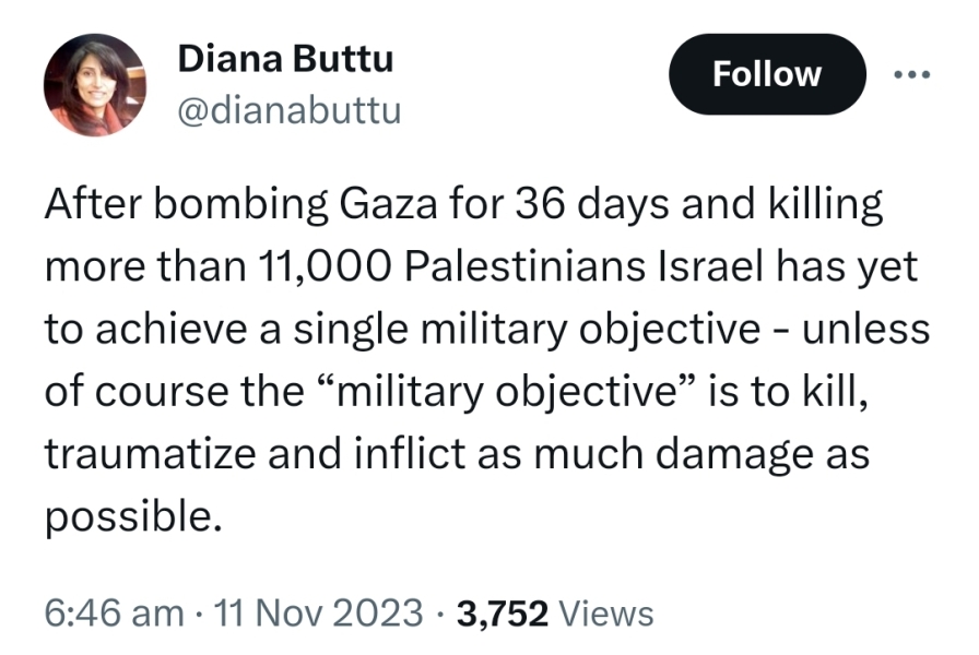 Israel has bombed the front of a hospital