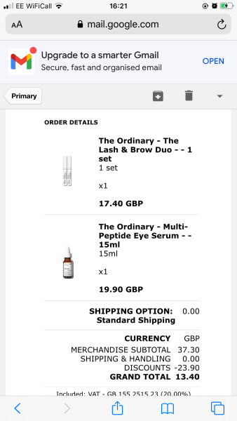 Thread 13 - the one with the loot from Black Friday