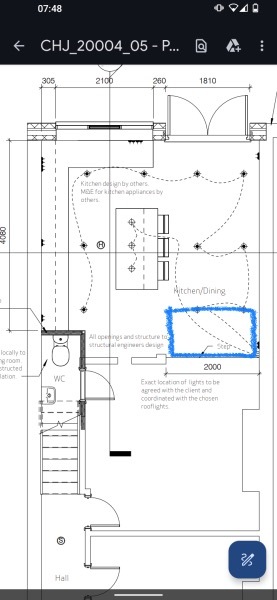 Internal window in new kitchen?