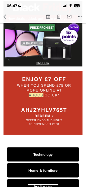 Thread 13 - the one with the loot from Black Friday