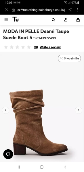 These boots...