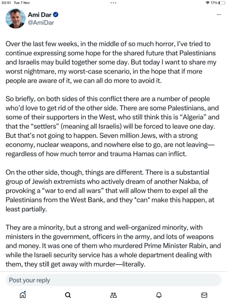 What are the people "Marching" in London every Saturday realistically hoping to achieve?