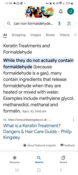If my keratin kit didn't have formaldehyde why did my eyes sting and tear up?