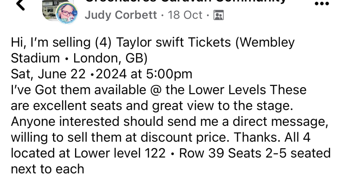 To risk giving DD swift tickets for birthday  without having any ???
