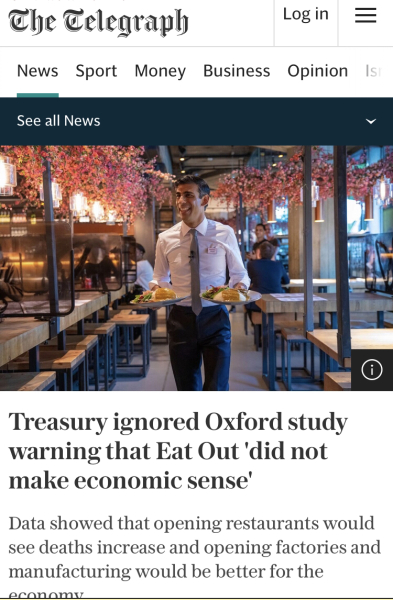 Eat Out To Help Out: Brilliance or Lunacy?