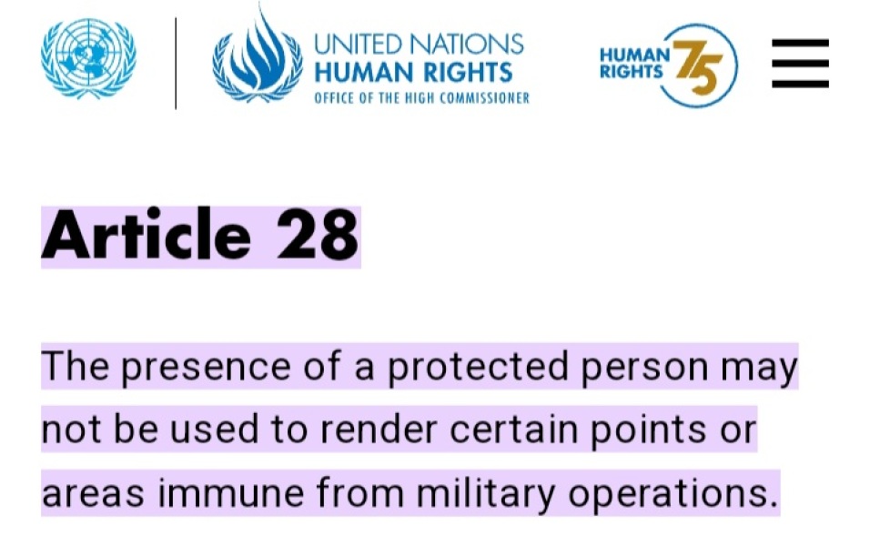 If it's all about destroying terrorist targets hidden underneath civilian areas...