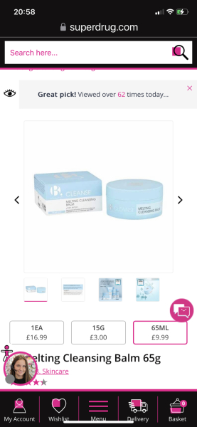 Great balm cleanser (to replace M&S Pure rose cleanser)