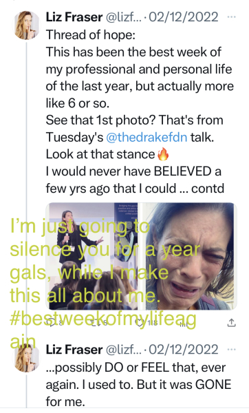 Is Liz Fraser helping all women or just herself?