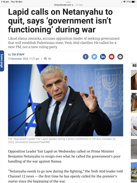 Israel has bombed the front of a hospital / 2