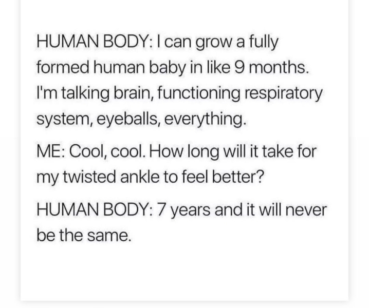 To think that this should not still be this painful?