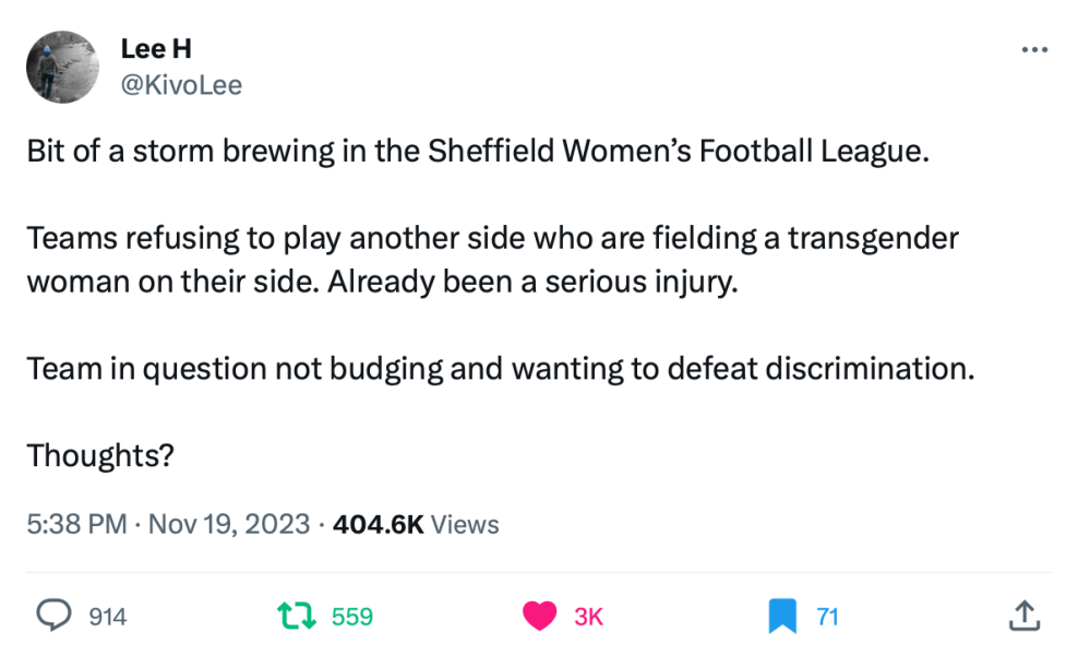 Elite sports people speaking up!