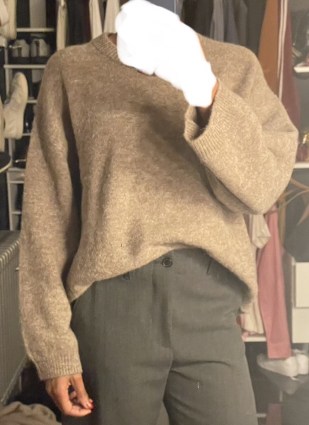Should this jumper be a size bigger?