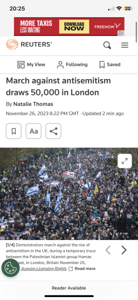 March against antisemitism on Sunday