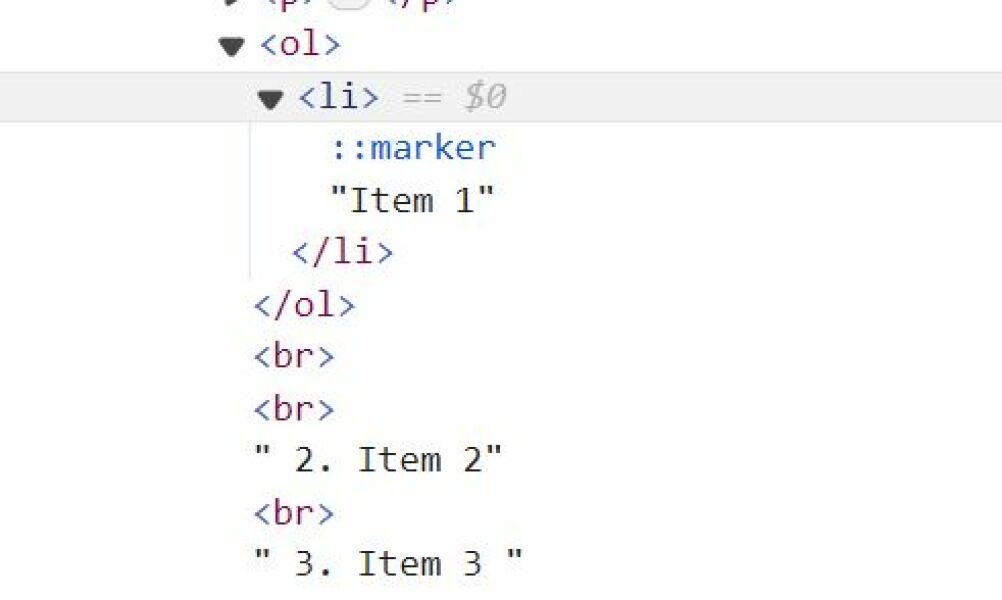 Numbered lists are misaligned