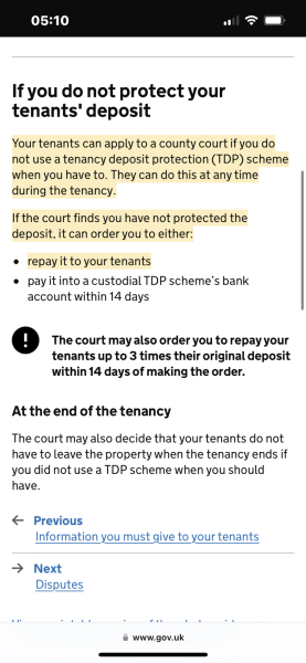 To keep their deposit!!
