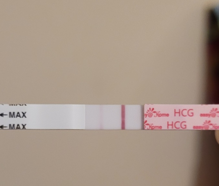 Should a pregnancy test always get darker