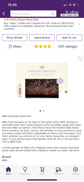 What's amazing from M&S?