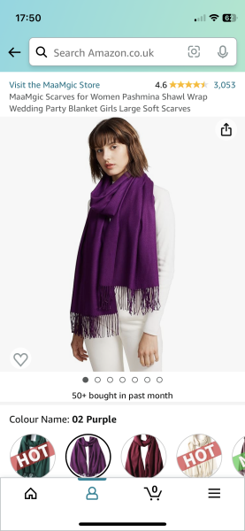 Help me find a scarf for this coat please
