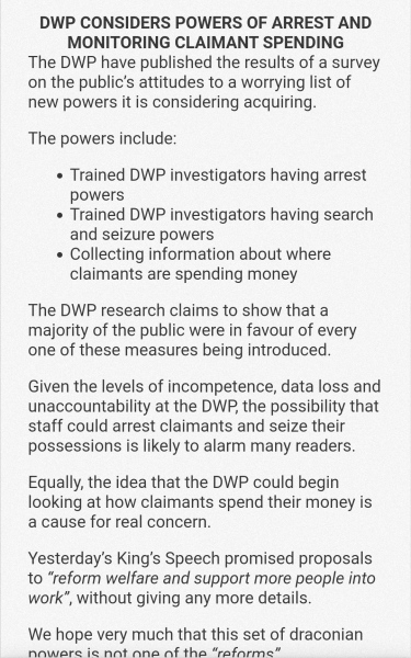 To think this “crackdown” on benefit fraud is absolutely pathetic