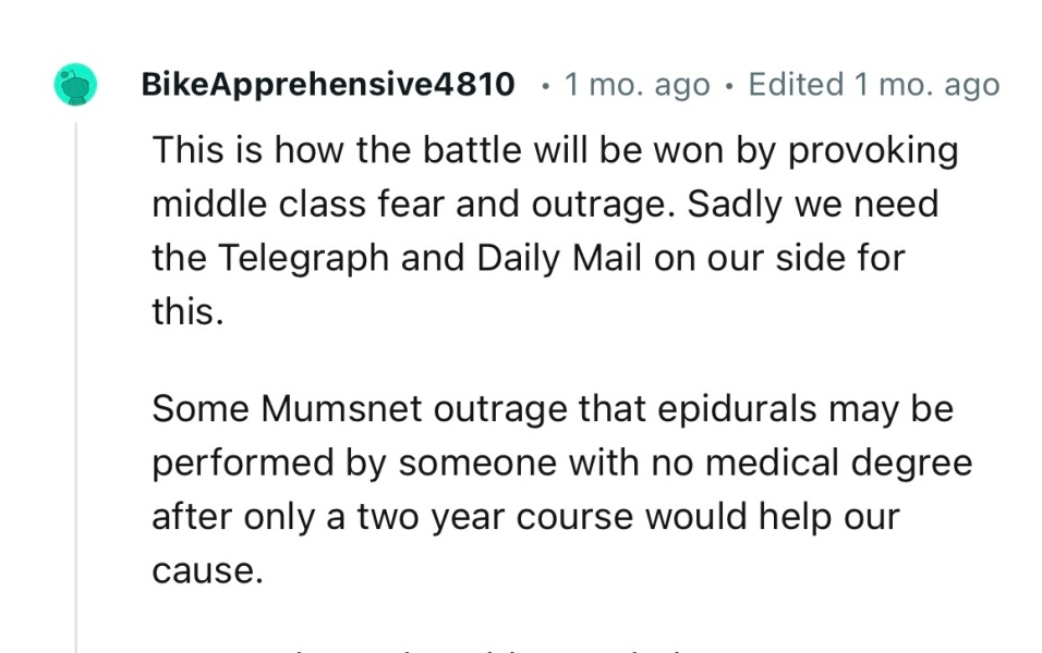 Weaponising MumsNet