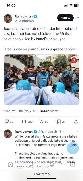 Journalists on the ground in Gaza