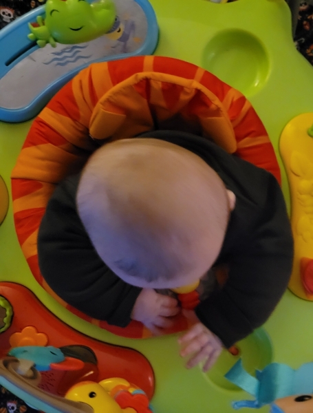 Worried about 9 month baby's flat head