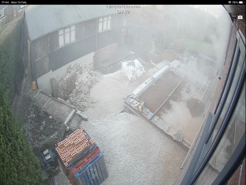 Self build extension 