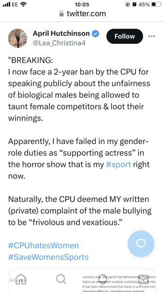 Elite sports people speaking up!