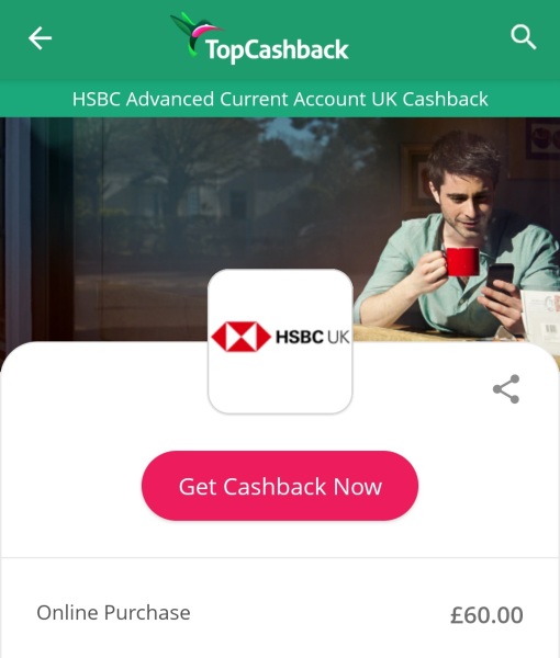 Get £70 free in your bank just for opening a free hsbc account