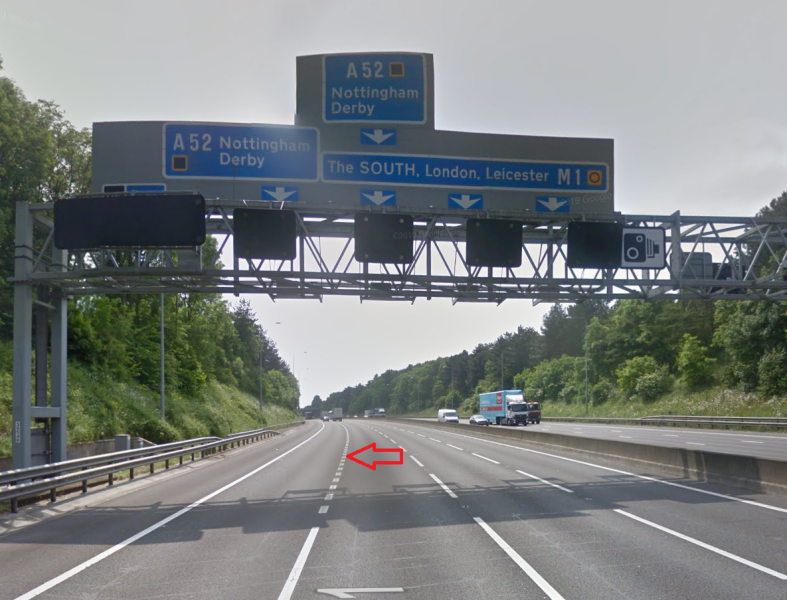 Middle lane - how did you know?