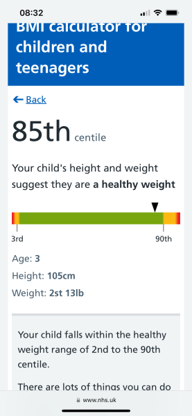 Obese with overweight child