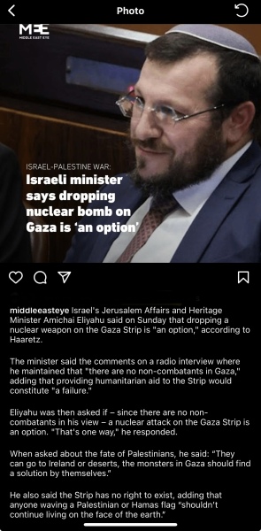 How can this be said publicly?