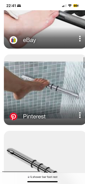 Shower controls not under the shower head