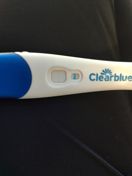 Clear blue ultra early - vvv faint line