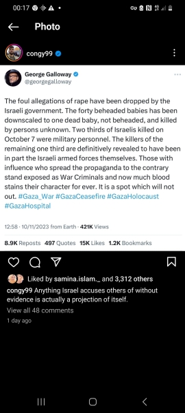 Israel has bombed the front of a hospital