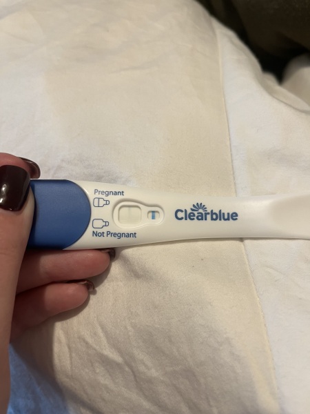 2 positive  tests then a negative ?