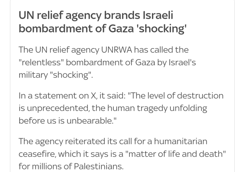 To think it’s turning into genocide in real time part 2