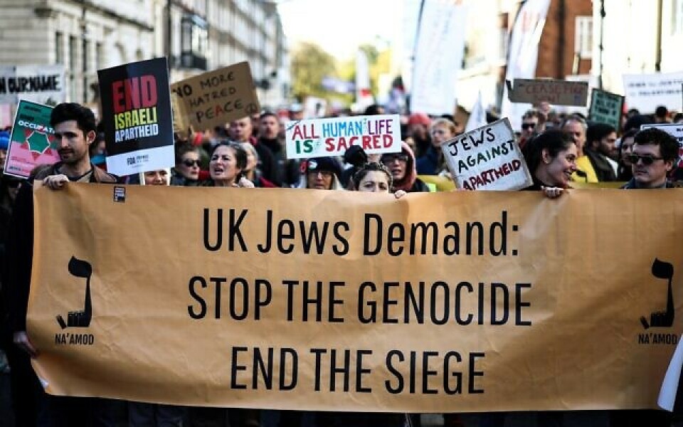 Shocked by the racist signs at marches