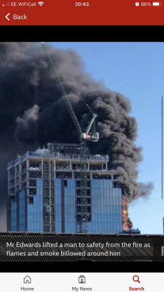 Hero crane driver