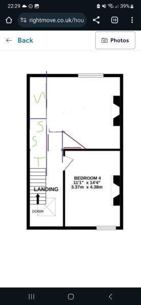 Where would you put an ensuite in this layout?
