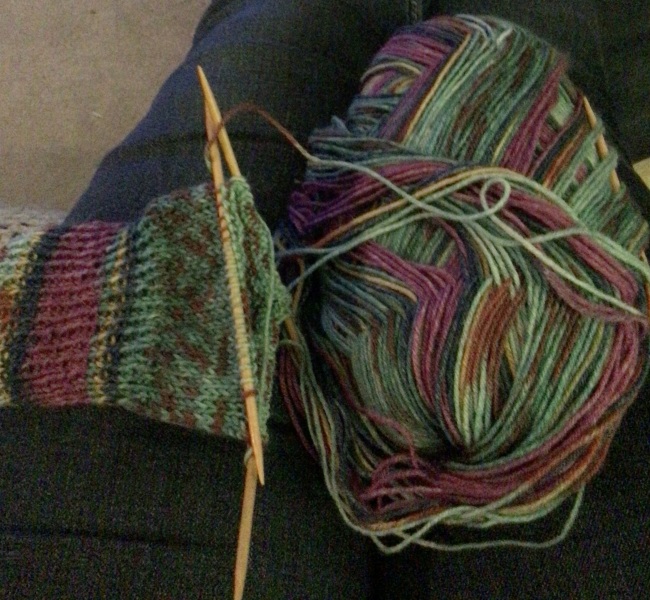 It's crochet,  knit and natter thread 11. So much yarn we need a yarn barn.