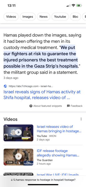 Israel has bombed the front of a hospital / 2