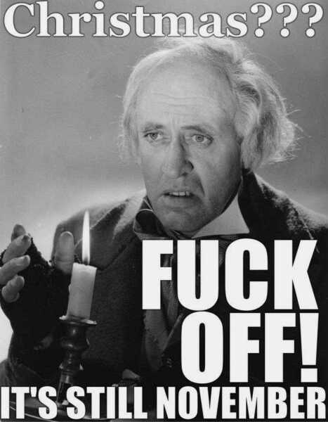 Is it just me or are people putting up the Christmas tree earlier and earlier?