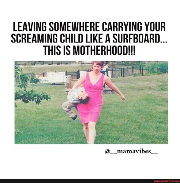 Child running off after swimming
