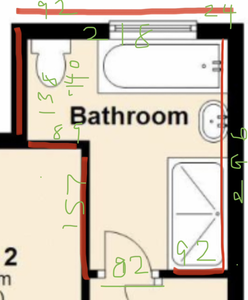 Moving the shower drain pipe