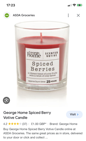 Christmas candles