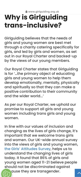Girl Guides and Trans Awareness Week