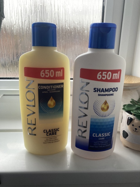 Revlon Flex shampoo and conditioner