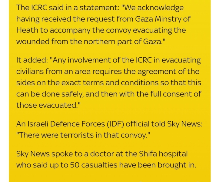 Israels airstrikes have targeted an ambulance carrying injured civilians towards the Rafah border...