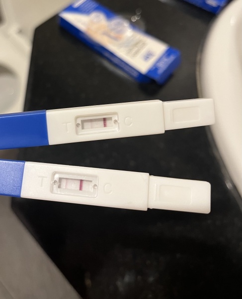 7 days late - is this test positive?
